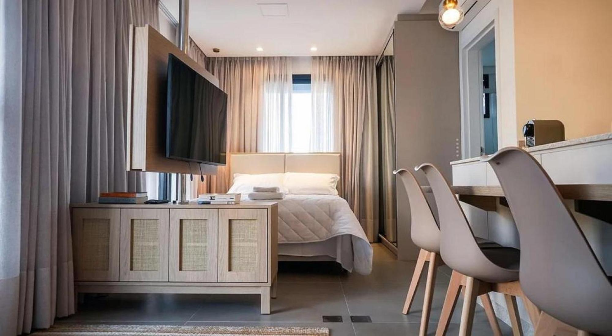 Zee Studios A 200M Da Beira-Mar Norte Флоріанополіс Екстер'єр фото