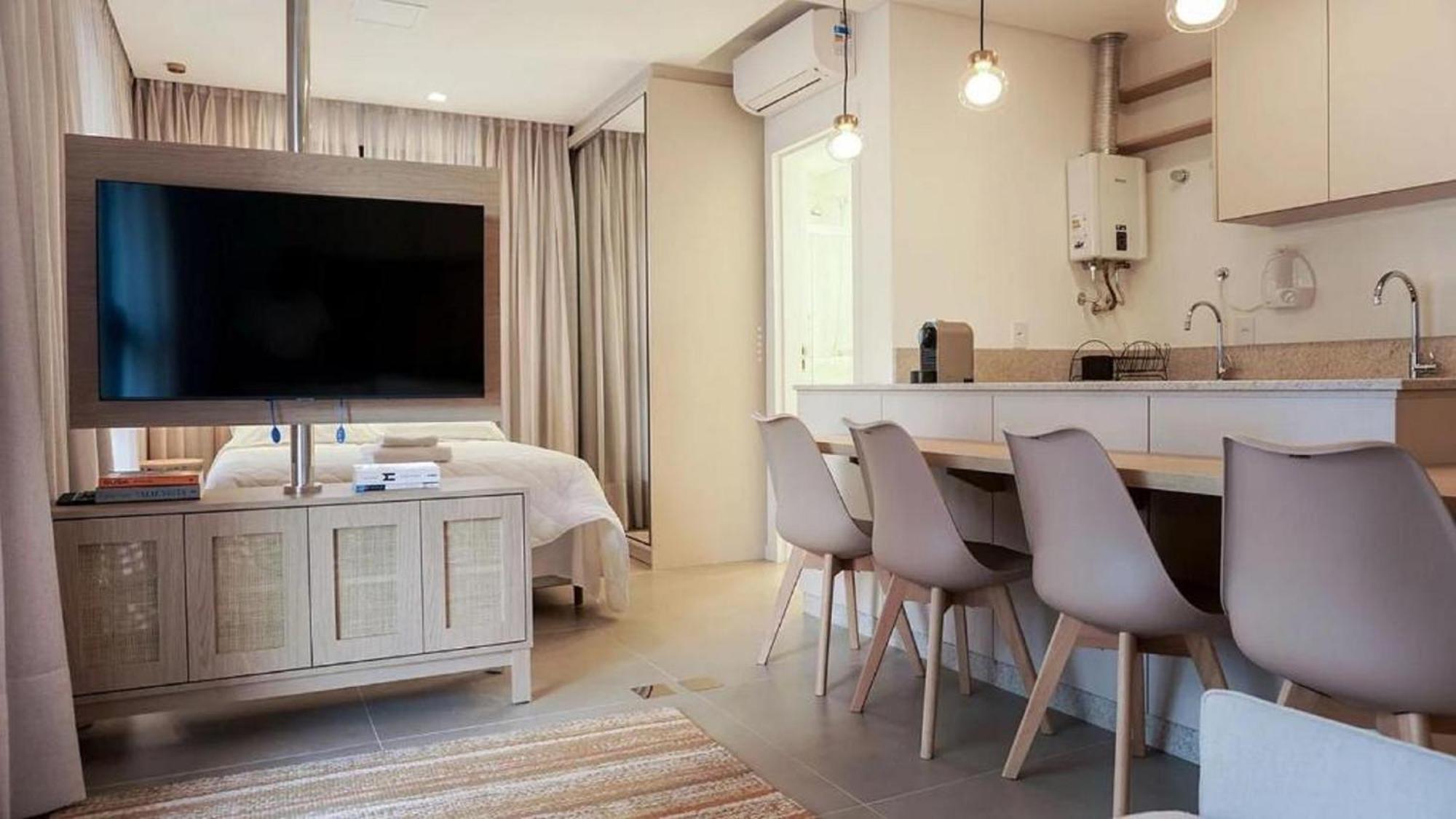 Zee Studios A 200M Da Beira-Mar Norte Флоріанополіс Екстер'єр фото