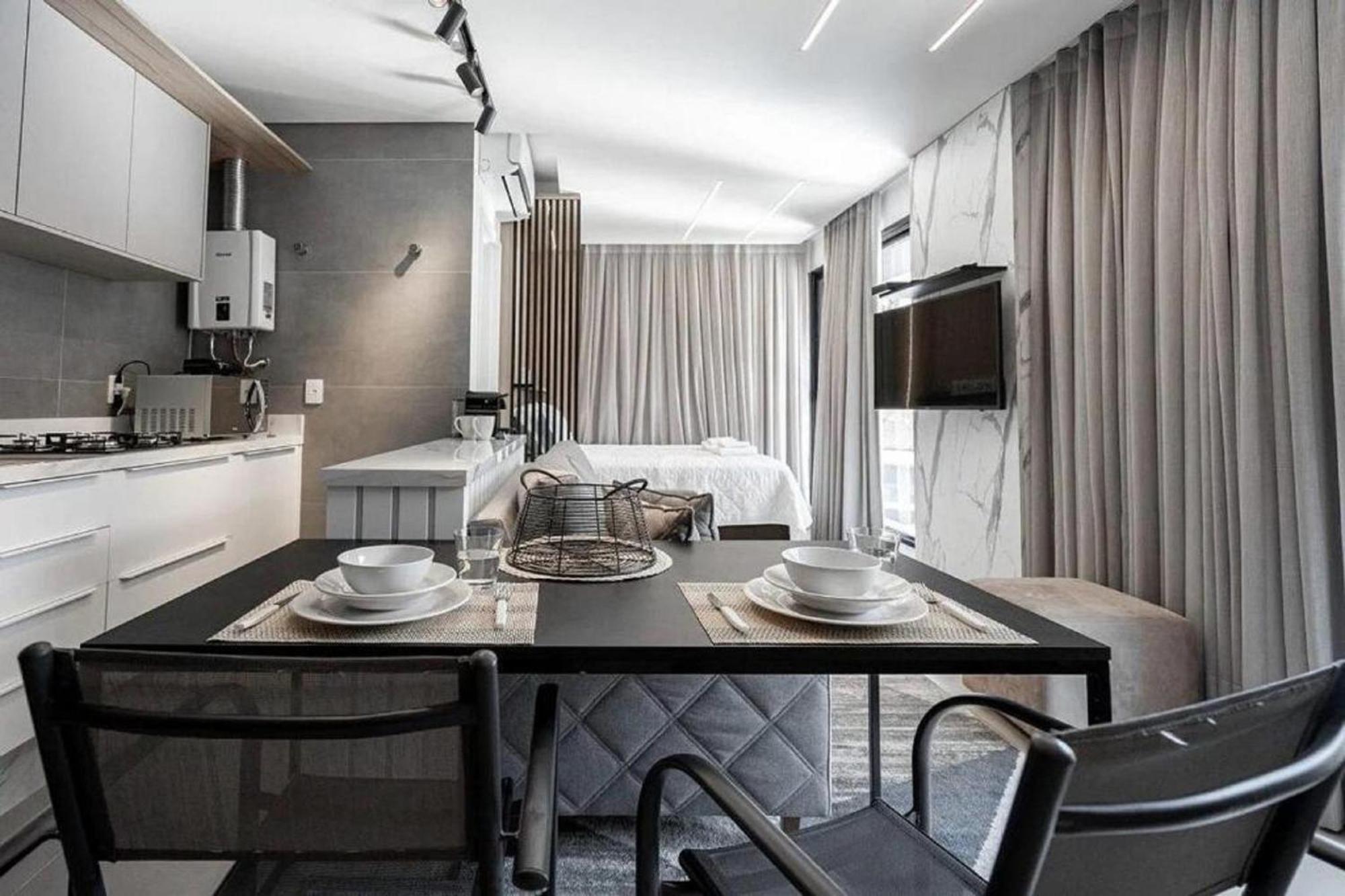Zee Studios A 200M Da Beira-Mar Norte Флоріанополіс Екстер'єр фото